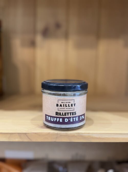 Rillettes de cochon à la truffe d'été