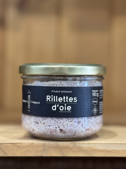 rillettes d oie maison argaud