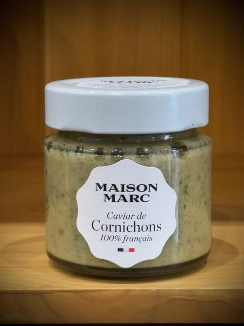 Caviar de cornichons maison marc