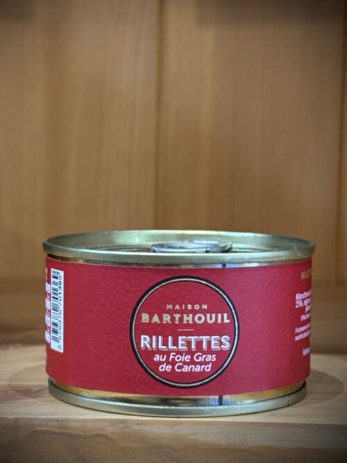 rillettes au foie gras de canard barthouil